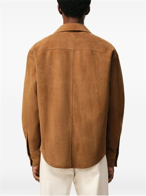 Suede Overshirt AMI PARIS | USH826LH0059236